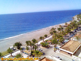 Der Playa de Velilla - Strand in Almunecar