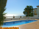 Die Terrase der Ferienwohnung Andalusien Neptuno