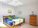 Schlafzimmer der FeWo Venus