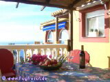 Terrasse mit herrlichem Meerblick