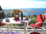 Terrasse mit herrlichem Meerblick