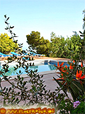 Privater Pool mit Poolheizung