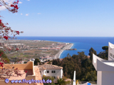 Malerischer Blick auf das Meer